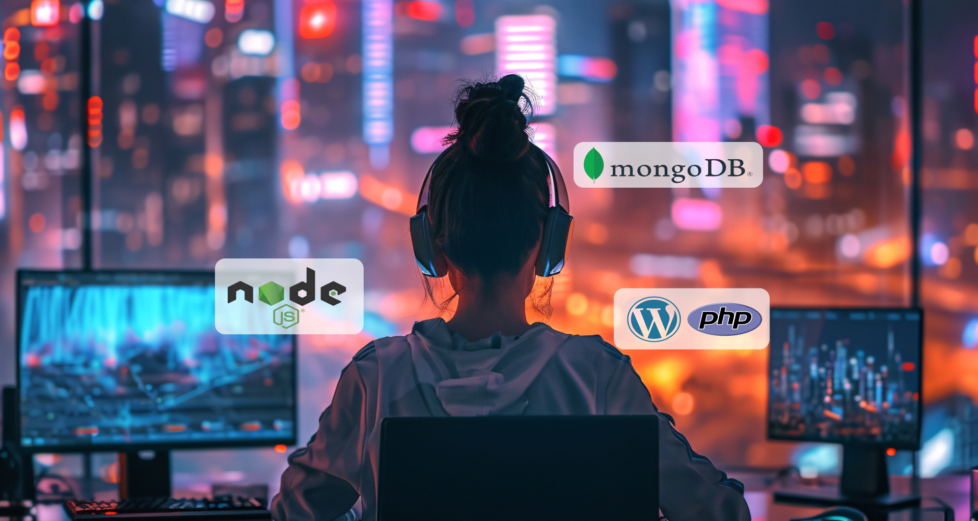 3 năm với Nodejs <br/> và wordpress backend