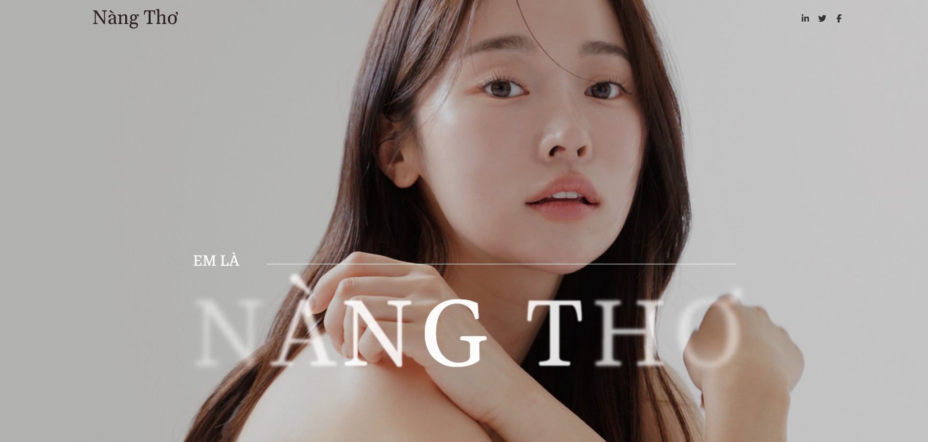 Template Nàng thơ cho beauty blogger, phái đẹp, mỹ phẩm