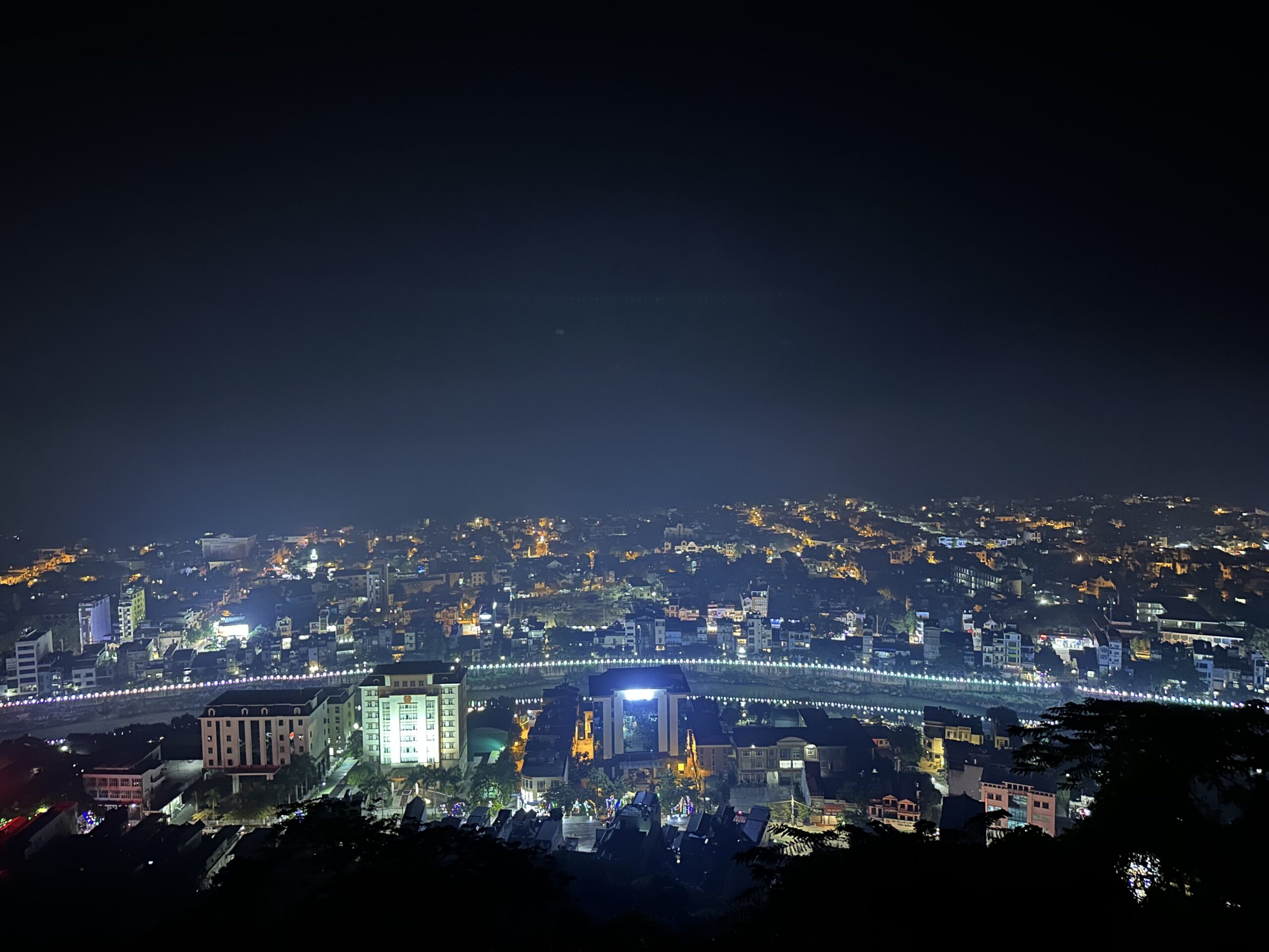 Thành phố Hà Giang về đêm